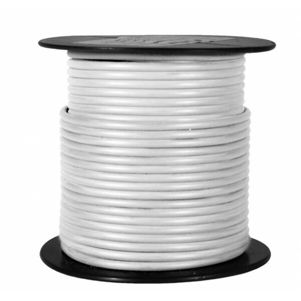 Wirthco 100 ft. GPT Primary Wire, White - 14 Gauge W48-81085